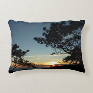 Torrey Pine Sunset III California Landschaft Dekokissen
