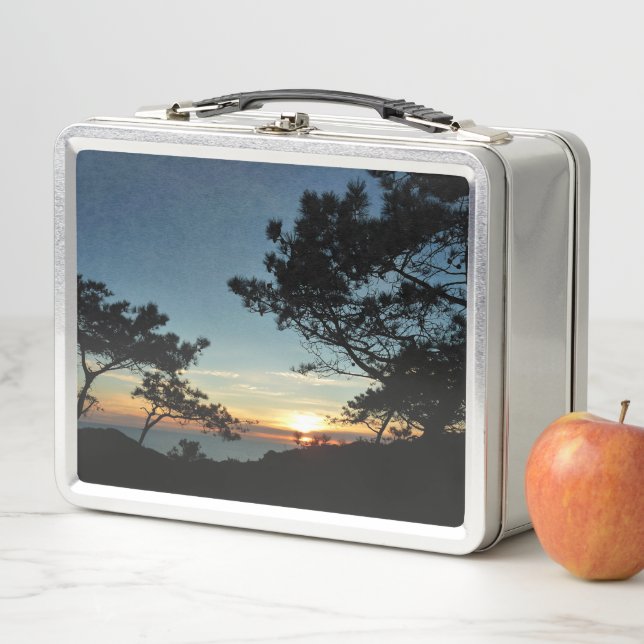 Torrey Pine Sunset III California Landschaft Metall Brotdose (Beispiel)