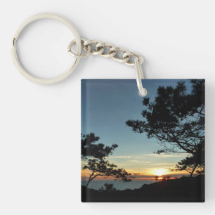 Torrey Pine Sunset III California Landschaft Schlüsselanhänger