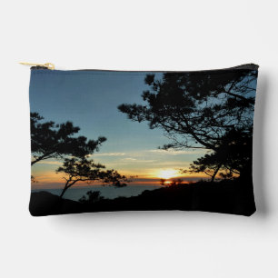 Torrey Pine Sunset III California Landschaft Zubehörtasche
