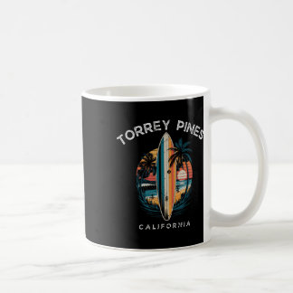Torrey Pines Beach California Men Women Surfing  Kaffeetasse