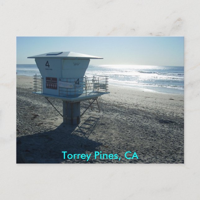 Torrey Pines, CA Postkarte (Vorderseite)