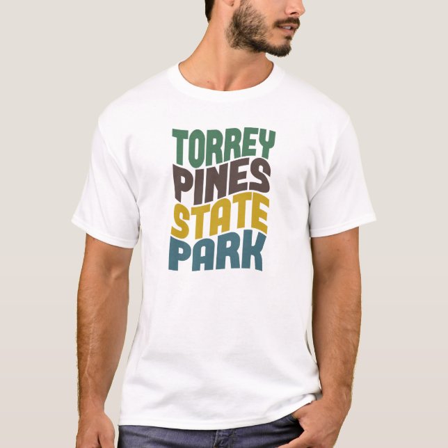 Torrey Pines Staat Park T - Shirt (Vorderseite)