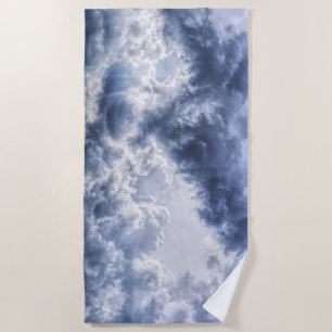 Torride nuages serviette de plage