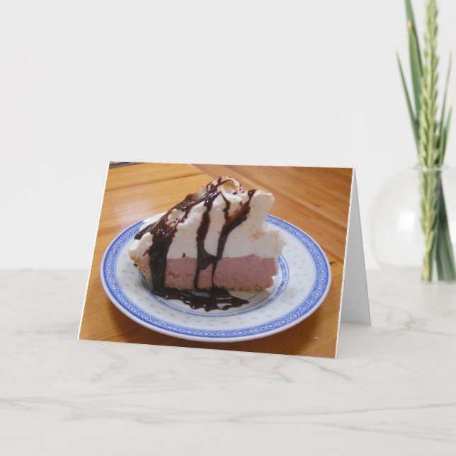 Torte motivierend karte (Vorderseite)