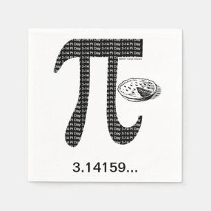 Torte PUs einer Serviette