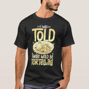 Tortellini-Suppe Käse Salat Hähnchen Pasta Pesto S T-Shirt