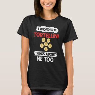 Tortellini-Suppe Käse Salat Hühnchen Pasta Pesto S T-Shirt