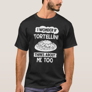 Tortellini-Suppe Käse Salat Hühnchen Pasta Pesto S T-Shirt