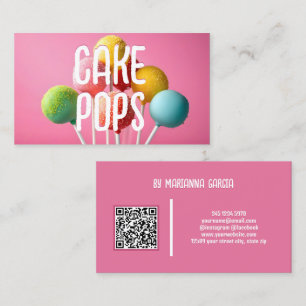 Torten-Pops QR Visitenkarte