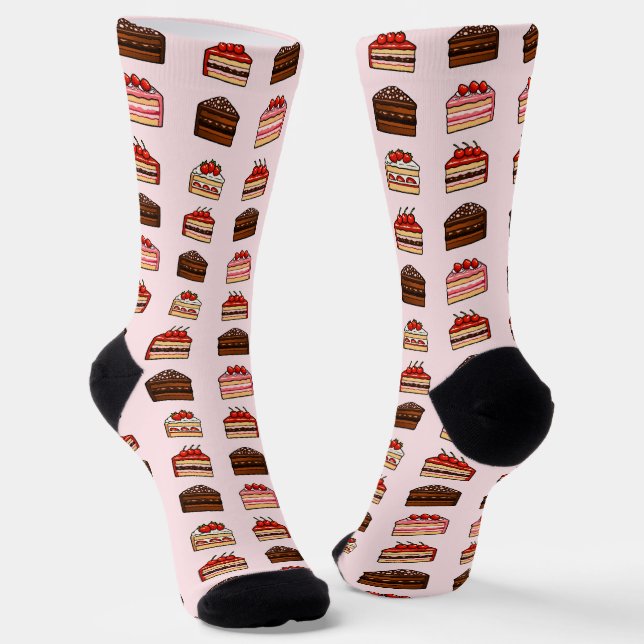 Torten Socken (Gewinkelt)