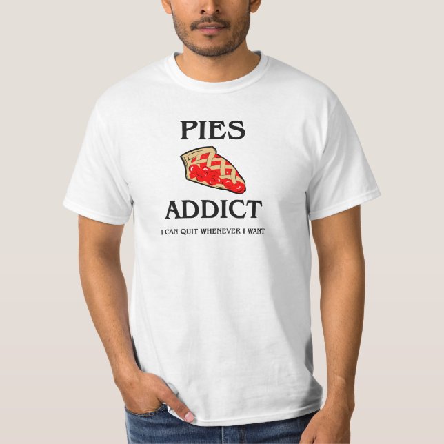 Torten-Süchtiger T-Shirt (Vorderseite)