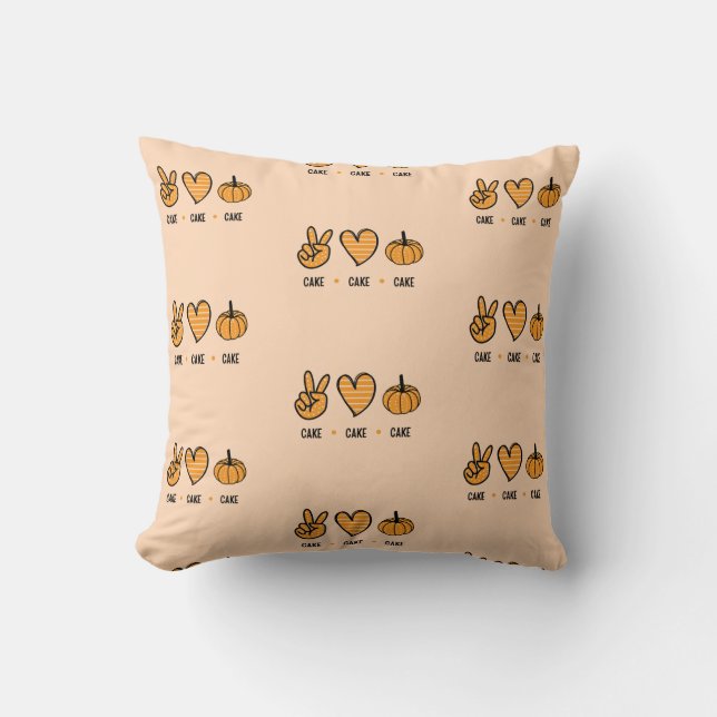 Tortenkuchen Kissen (Vorderseite)