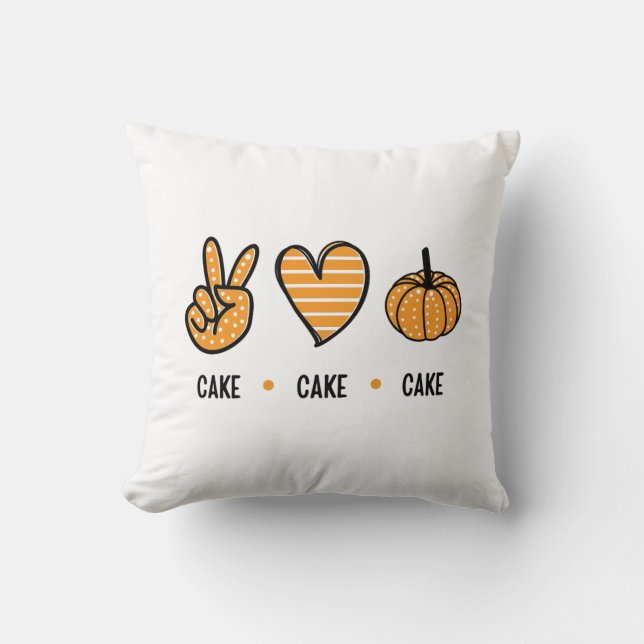 Tortenkuchen Kissen (Vorderseite)