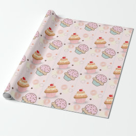Tortenmuster Geschenkpapier