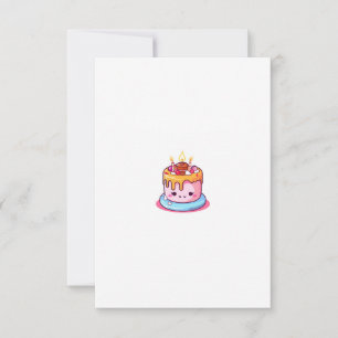 Tortenthema, Tortendesign, süße Torte Dankeskarte