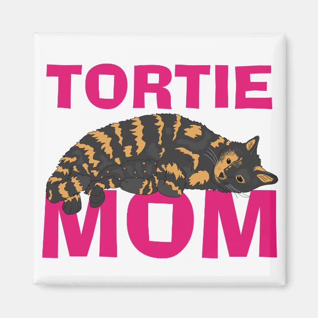 TORTIE CAT MOM MAGNET (Vorne)