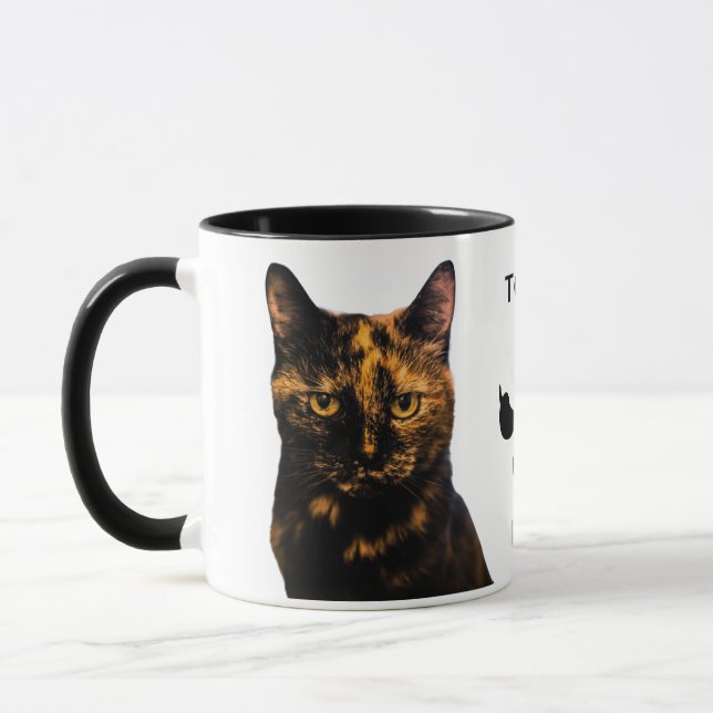Tortie Liebe #2 Kaffee Tasse (Links)