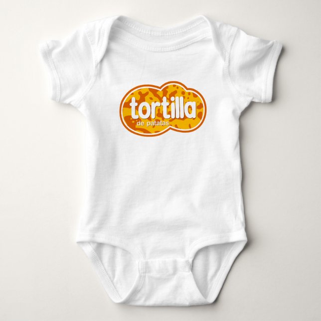 Tortilla Baby Strampler (Vorderseite)