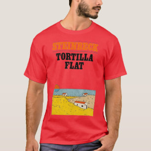 Tortilla Flat Vintag Steinbeck Buchabdeckung T-Shirt