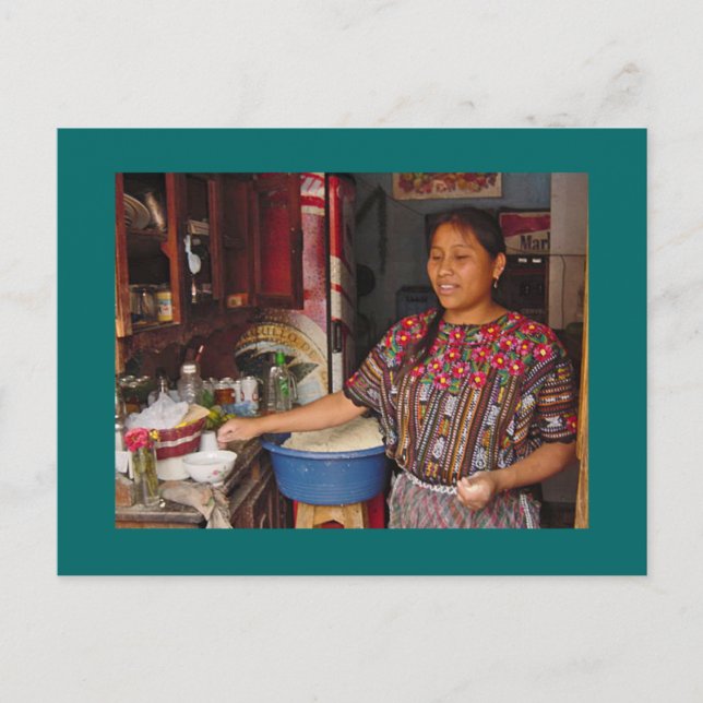 Tortilla Maker Postkarte (Vorderseite)