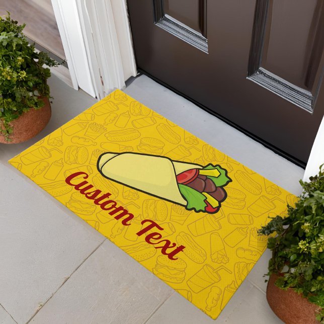 Tortilla Sandwich Wrap Doormat Fußmatte (Von Creator hochgeladen)
