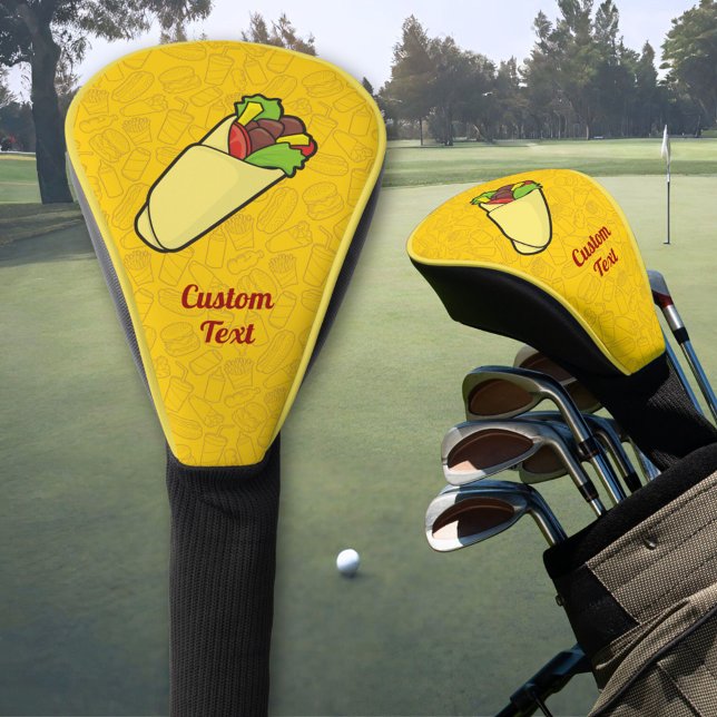 Tortilla Sandwich Wrap Golf Headcover (Von Creator hochgeladen)