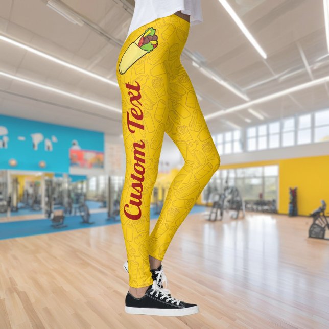 Tortilla Sandwich Wrap Leggings (Von Creator hochgeladen)