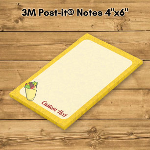 Tortilla Sandwich Wrap Post-it Klebezettel