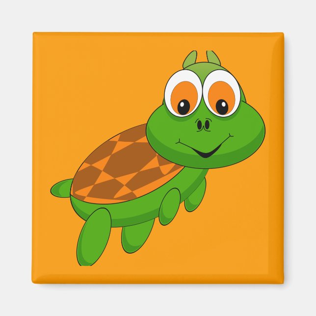 tortluga_Vector_Clipart Magnet (Vorne)
