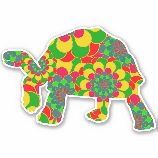 Tortoise Aufkleber (Vorderseite)