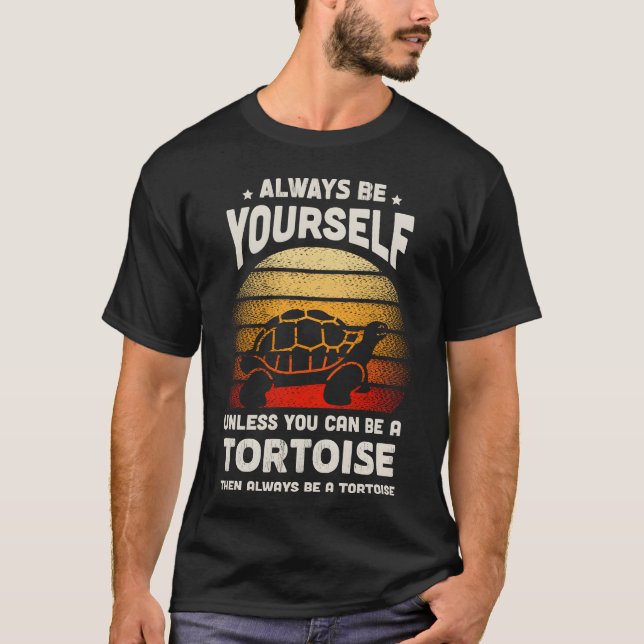 Tortoise Kleidung für Menschen Freunde Männer Frau T-Shirt (Vorderseite)