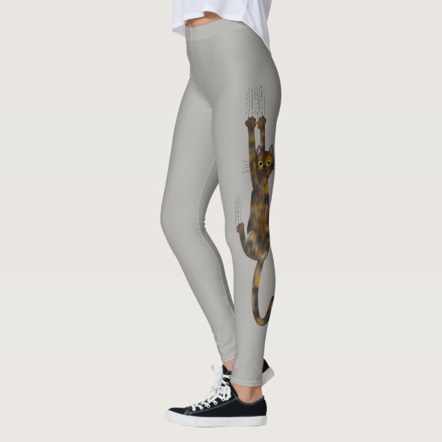 Tortoise Muschel Cat | Funny Tortie Cat Leggings (Links)