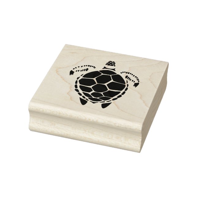 Tortoise Muschel Gummistempel (Stempel)