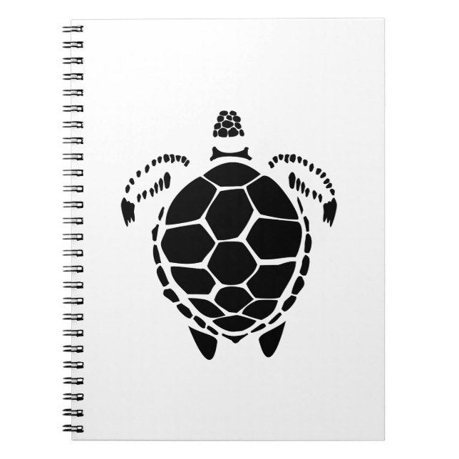 Tortoise Muschel Notizblock (Vorderseite)