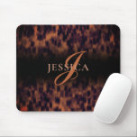 Tortoise Muschel Print Animal Print Monogram Name Mousepad<br><div class="desc">Erhöhen Sie Ihren Schreibtisch mit unserem speziell entwickelten Tortoise Muschel Print Monogram Name Mouse Pad. Dieses elegante und personalisierte Mauspad verbindet den zeitlosen Reiz des Tierdrucks mit der einzigartigen Touch Ihres eigenen Monogramms. Es ist sowohl für Stil als auch für Funktion konzipiert und eignet sich hervorragend, um Ihrem Büro einen...</div>