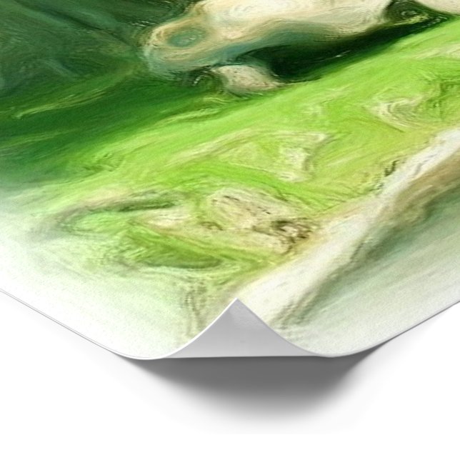 Tortoise Race Poster (Ecke)