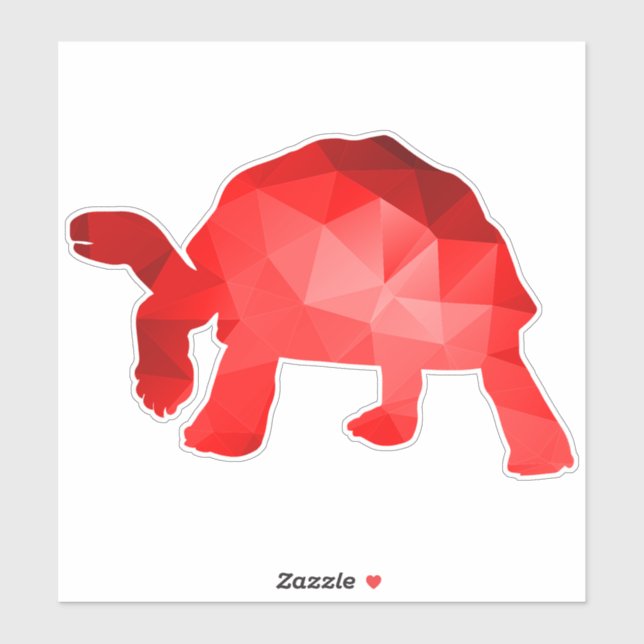 Tortoise Sticker (Blatt)