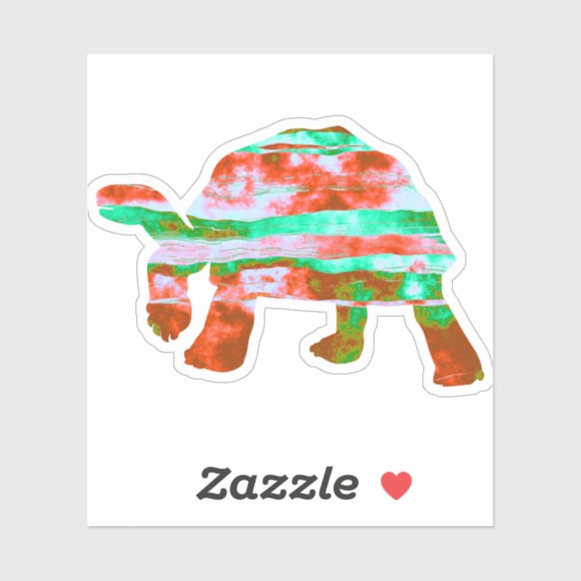 Tortoise Sticker (Blatt)