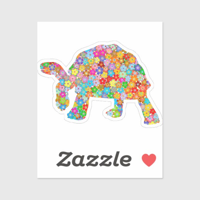 Tortoise Sticker (Blatt)