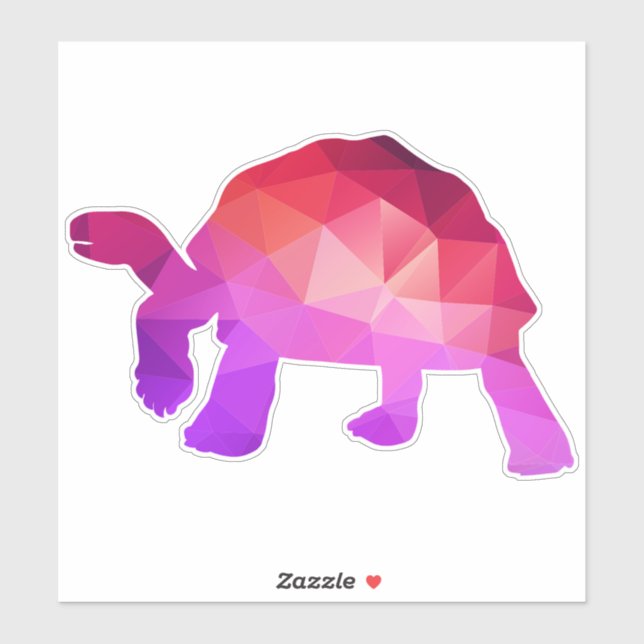 Tortoise Sticker (Blatt)