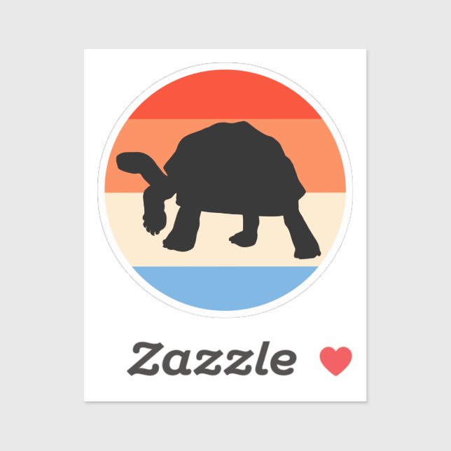 Tortoise Sticker (Blatt)