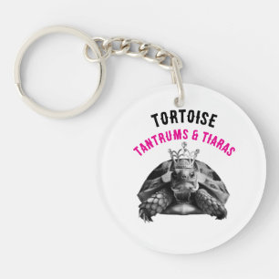 Tortoise Tantrums & Tiaras   porte-clés