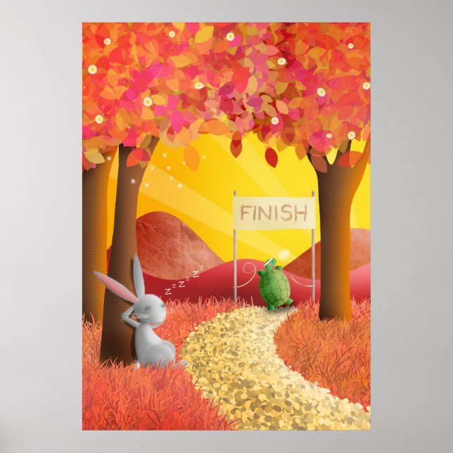Tortoise und Hare 2 - Plakatdruck Poster (Vorne)
