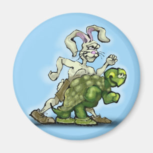 Tortoise und Hare Magnet