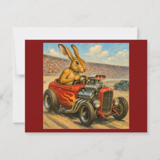 Tortoise und Hase sind zurück Postkarte