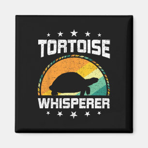 Tortoise Whisperer Fischen Aquarium Tank Magnet
