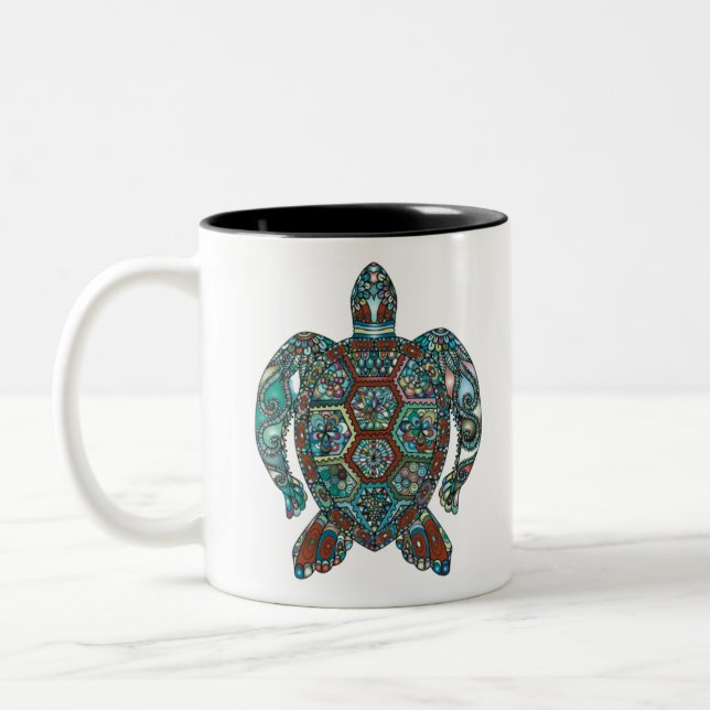 TORTOISE ZWEIFARBIGE TASSE (Links)