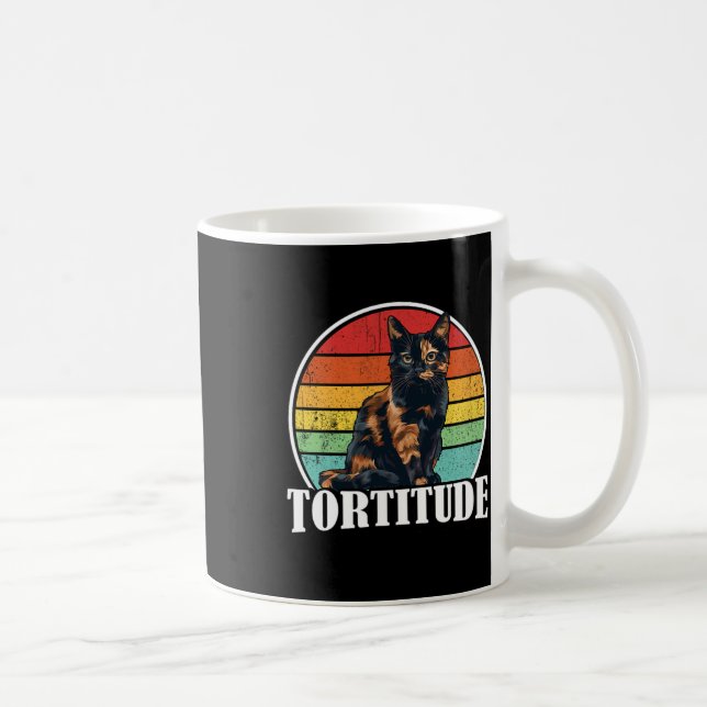 Tortoiseshell Cat Kaffeetasse (Rechts)
