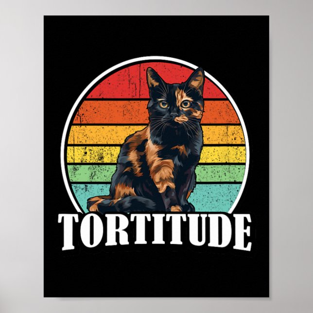 Tortoiseshell Cat Poster (Vorne)